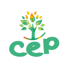 CEP La main soutient l'humain dans un cadre verdoyant