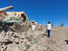 Tremblement terre Maroc don solidarité Aardbeving Marokko Gift solidariteit